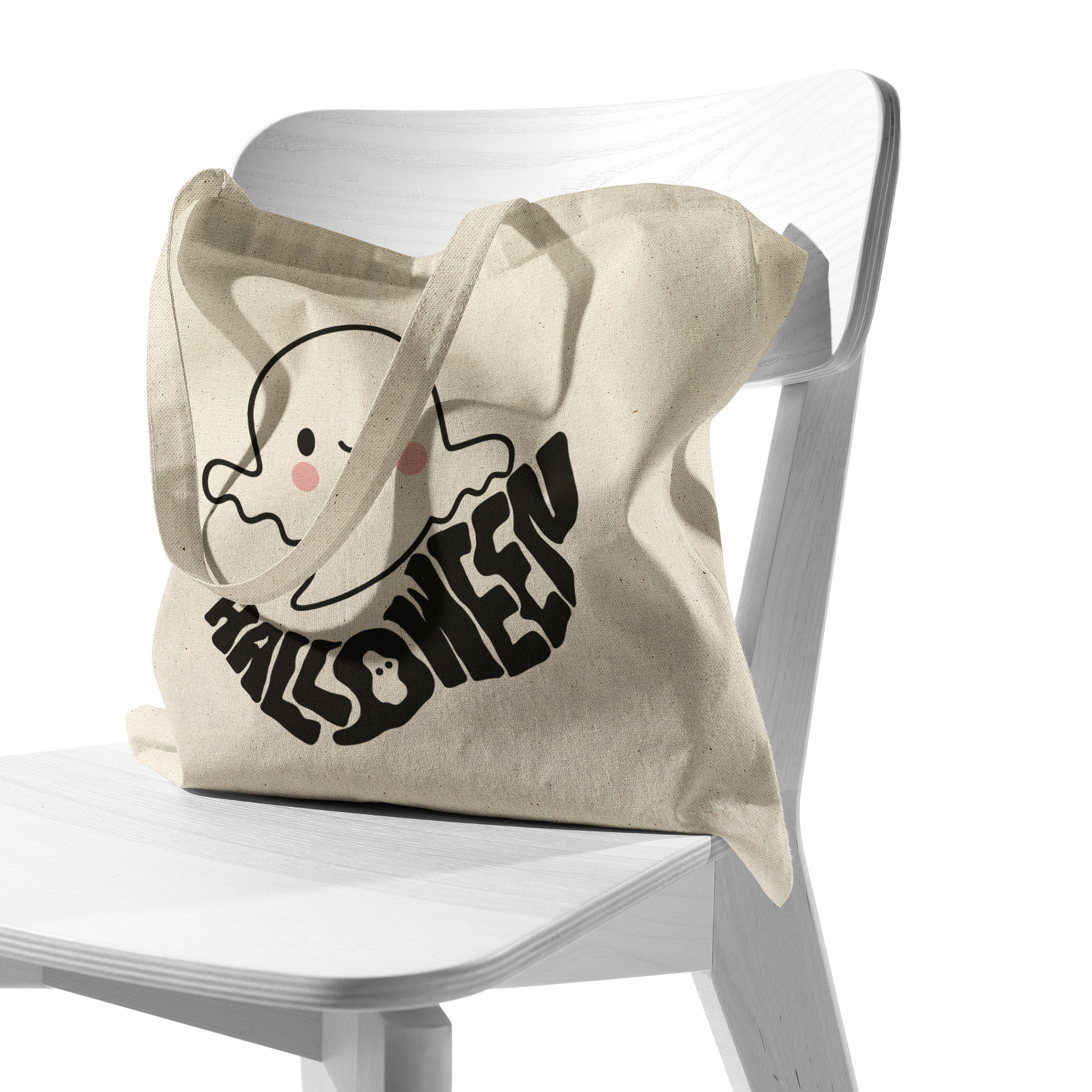 Cute_Ghostly_Halloween_Tote_CottonTote_S_Chair_AS_Mockup.png