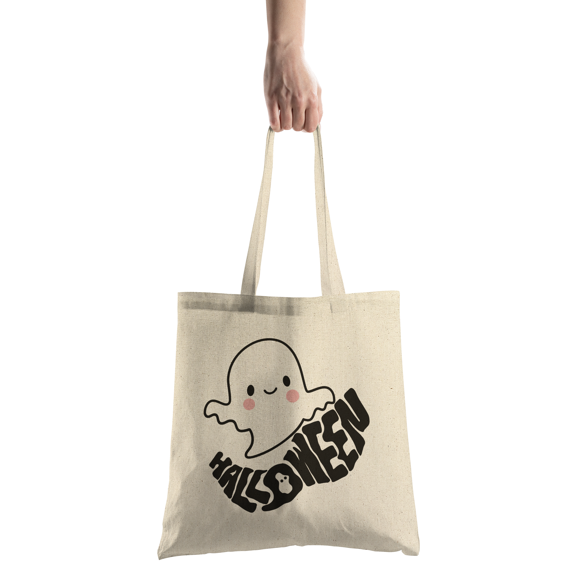 Cute_Ghostly_Halloween_Tote_CottonTote_S_HandTransparent_Mockup.png